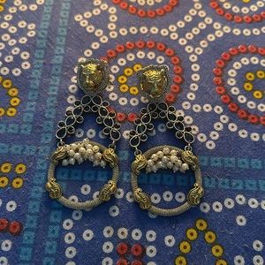 Beautiful semi ethnic wear with sabyasachi style. Firm finishing.